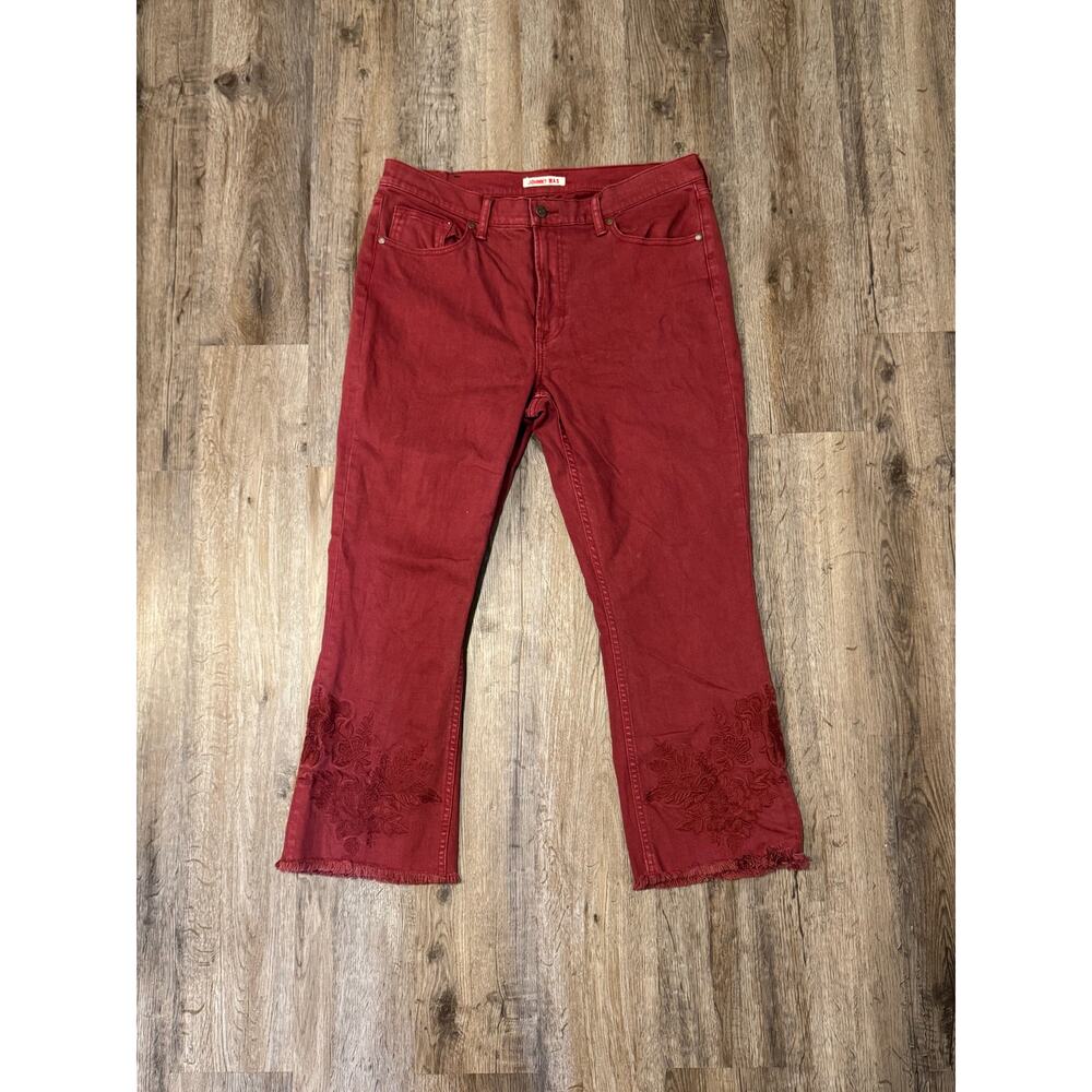 Johnny Was Women’s The Cropped Baby Bootcut Jeans Size 32